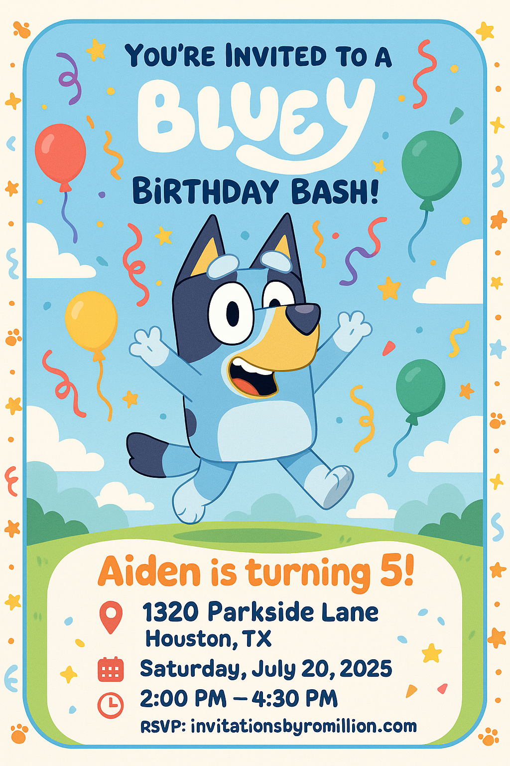 Bluey & Bingo Birthday